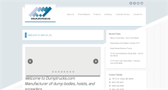 Desktop Screenshot of dumptrucks.com